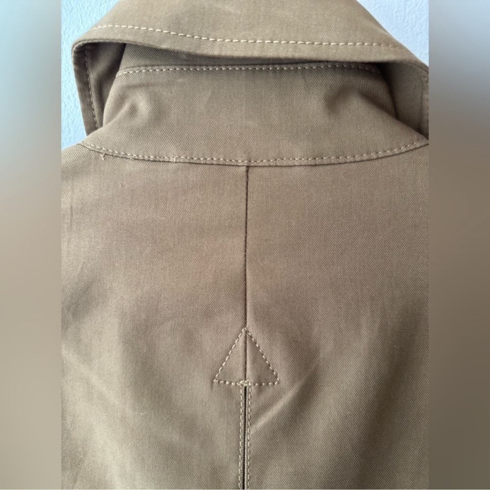 Women's Tan Belted Jacket - Picture 5 of 13
